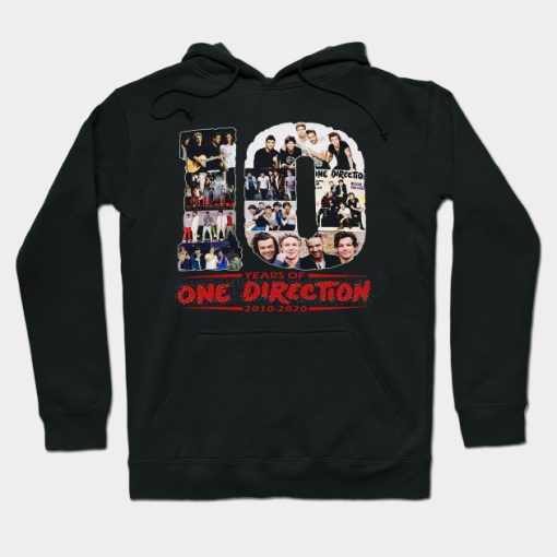 10 Years Of One Direction 2010-2020 Signatures Hoodie