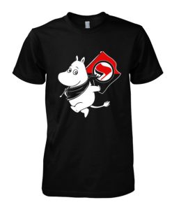 Antifa Moomin Anti-Fascist T-Shirt