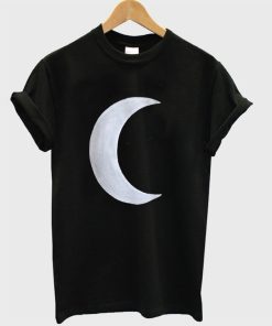 Black Crescent Moon T-Shirt