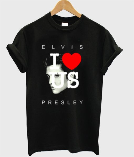 I Love USA Elvis Presley T-Shirt