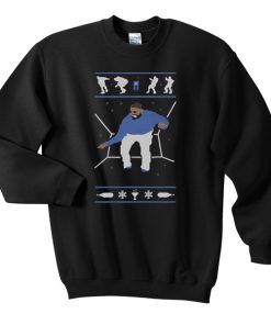 1-800 Hotline Bling Ugly Christmas Drake Sweatshirt