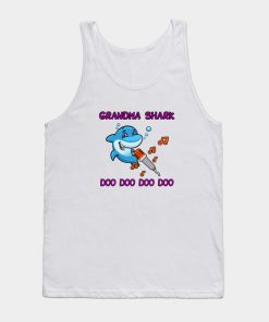 Grandma Shark Doo Doo Doo Tank Top