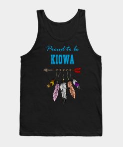 Arrows And Feathers Native Indian Kiowa Tank Top