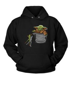 Baby Yoda And Frog Unisex Hoodie