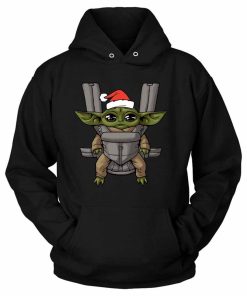 Baby Yoda Strapped On Unisex Hoodie