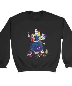 Alice In Wonderland Halloween Sweatshirt Sweater