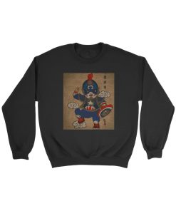 Captain America Marvel Chinese Sweatshirt