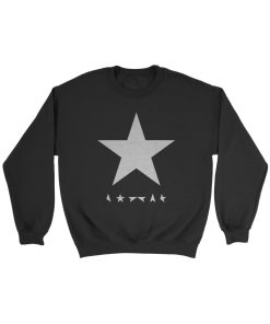 David Bowie Blackstar Black Star Music Festival Sweatshirt