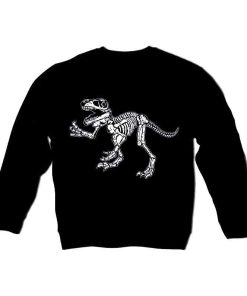 Dinosaur Dino Skeleton Dinosaur Skull For Guys T Rex Unisex Crewneck Sweatshirt