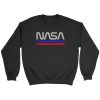 Nasa Re Embraces The Worm Retro Cool Retired Logo Sweatshirt