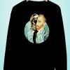 Vincent Van Gogh Skull Skeleton Aesthetic Sweatshirt
