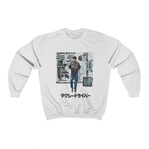 De Niro Japanese Taxi Driver Film Poster 70S Scorsese Unisex Sweatshirt