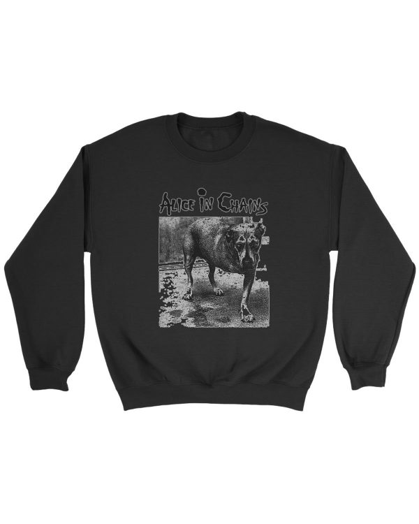Alice In Chains Dog Grunge Seattle Pearl Jam Soundgarden Hole Sweatshirt
