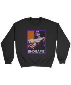 Avengers Endgame Thanos Poster Sweatshirt