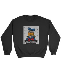 Disney Donald Duck Mugshot Sweatshirt