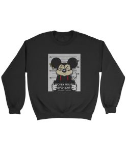 Disney Mickey Mouse Mugshot Sweatshirt