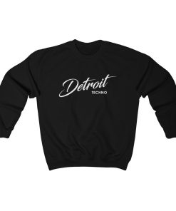 Detroit Techno Printed Underground Music Original Black House Unisex Sweatshirt